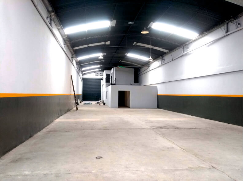 obra restauracion galpon